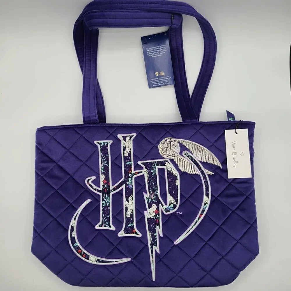 Vera Bradley Harry Potter Forbidden Forest Vera Tote with Pouch